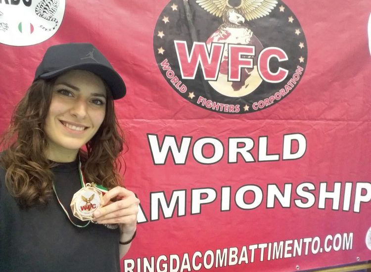 Medaglia di Bronzo sulla Kick Boxing Light ai Campionati Mondiali WFC del 4 aprile (Milano)
